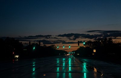 cars in traffic